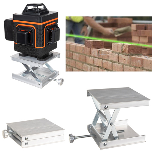 4D 16řádková plochá laserová vodováha – přesný 360° zelený laser + dálkové ovládání