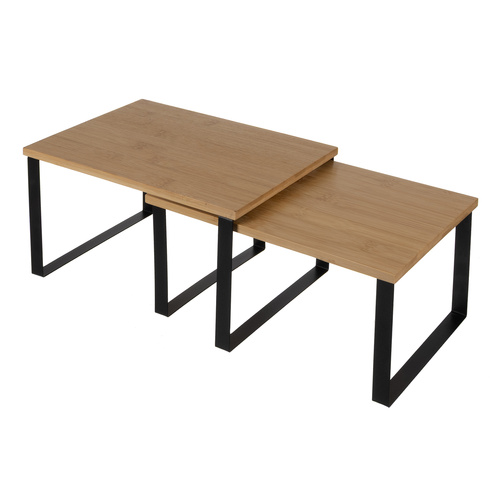 Bambusová kuchyňská police 2ks