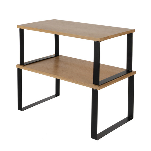 Bambusová kuchyňská police 2ks