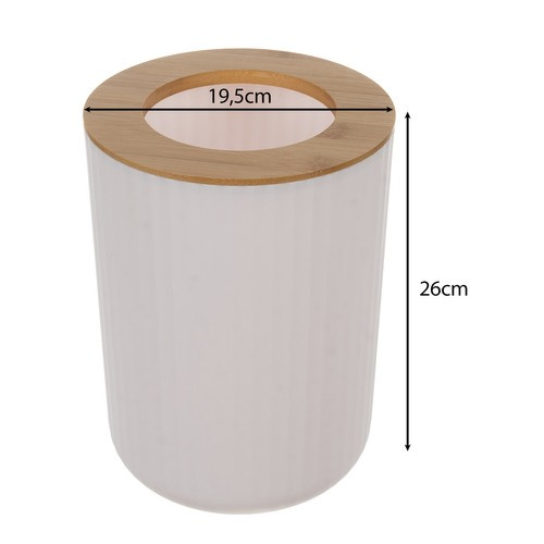 Sada do koupelny - bílá (6 ks)