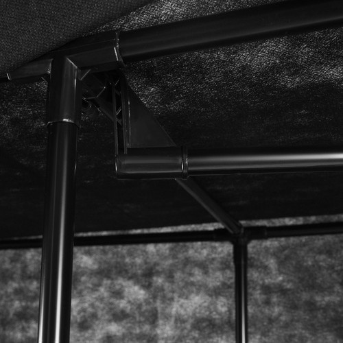 Látková skříň XXL 170x170cm