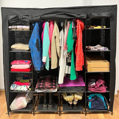 Látková skříň XXL 170x170cm