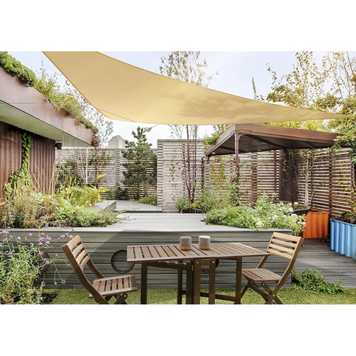 Sluneční plachta 3x3x3 béžová