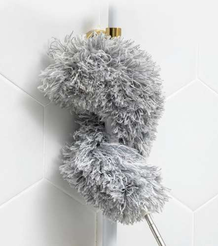 Teleskopický kartáč se 2 různými koncemi