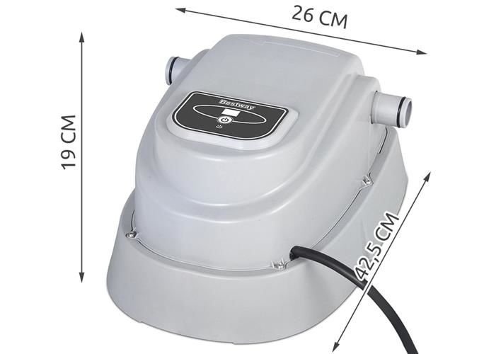 Bazénový ohřívač vody s digitální regulací 2800W