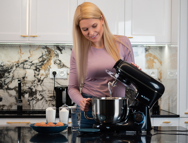 3v1 Planetární kuchyňský robot s blokovačem a mlýnkem 2200W