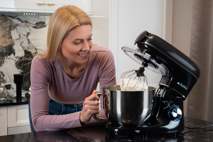 3v1 Planetární kuchyňský robot s blokovačem a mlýnkem 2200W