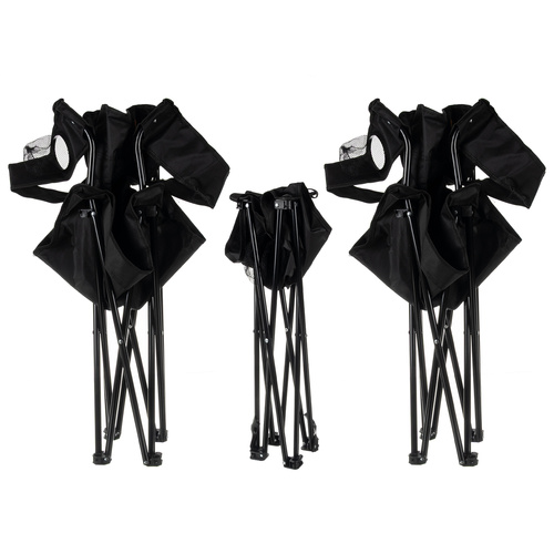 Skládací rybářský set - 2 židle + stůl