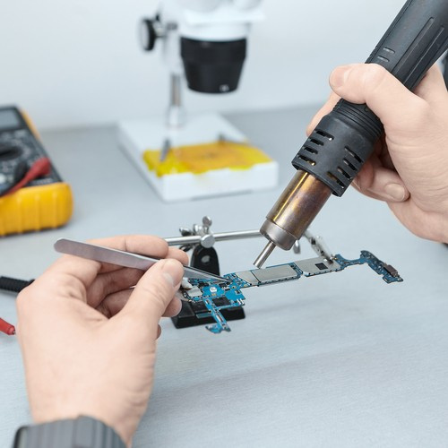 Pájecí stanice / Horkovzdušná pájka