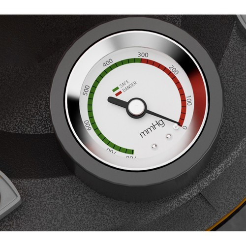 Vakuová přísavačka s tlakomerem a pumpačkou na obklady