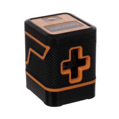 Elektronická laserová vodováha se zeleným křížovým laserem