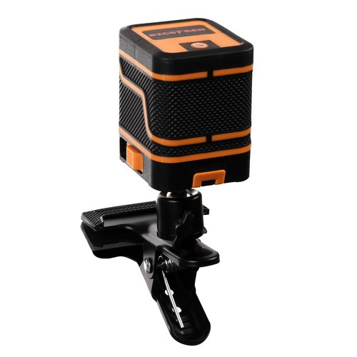 Elektronická laserová vodováha se zeleným křížovým laserem