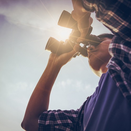 Myslivecký dalekohled 10x50