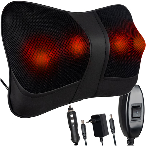 Masážní polštář na záda a šíji