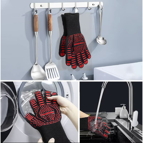 Tepelně odolné grilovací rukavice