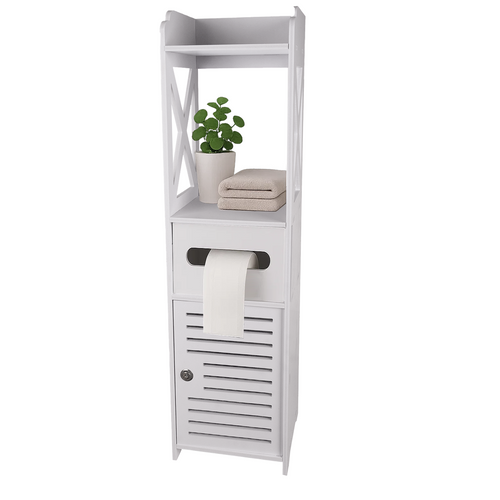 Koupelnová skříňka s držákem toaletního papíru