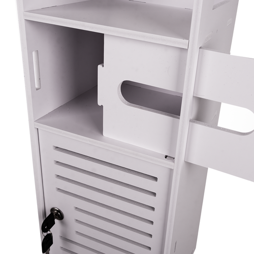 Koupelnová skříňka s držákem toaletního papíru