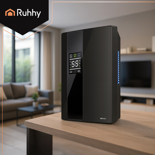 Vysoušeč a čistička vzduchu RUHHY 2v1 - Černý