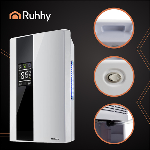 Vysoušeč a čistička vzduchu RUHHY 2v1 - Bílý