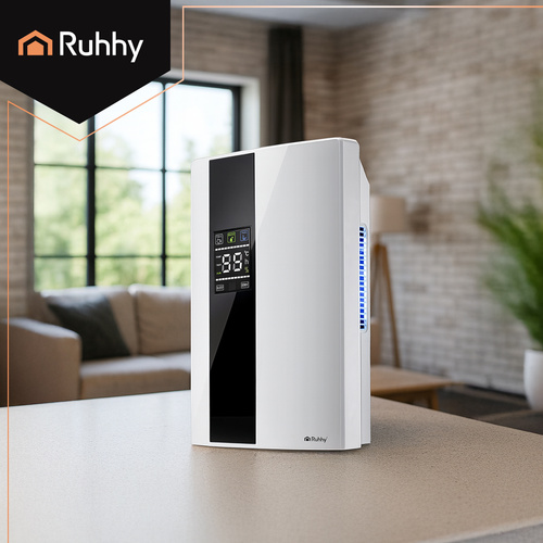 Vysoušeč a čistička vzduchu RUHHY 2v1 - Bílý
