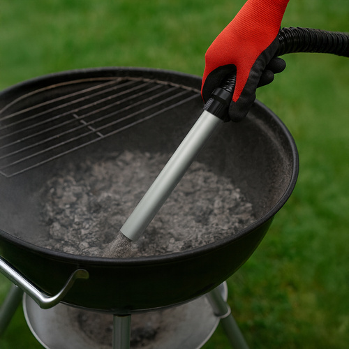 Průmyslový vysavač 800W - Pro popel, prach a suť