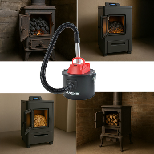 Průmyslový vysavač 800W - Pro popel, prach a suť