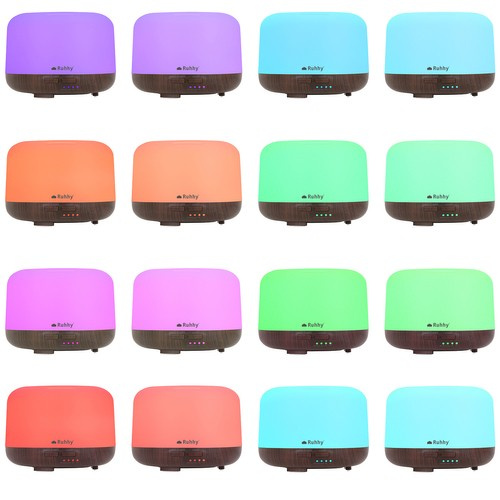 Multifunkční zvlhčovač vzduchu 4v1 s dálkovým ovládáním, ionizátorem a LED osvětlením