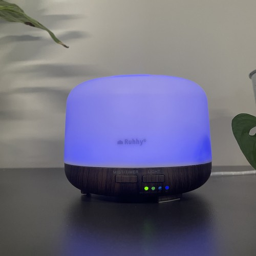 Multifunkční zvlhčovač vzduchu 4v1 s dálkovým ovládáním, ionizátorem a LED osvětlením