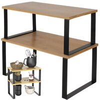 Bambusová kuchyňská police 2ks - Obrázek