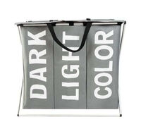 Koš na prádlo s 3 přihrádkami (Dark/Light/Color) - Obrázek