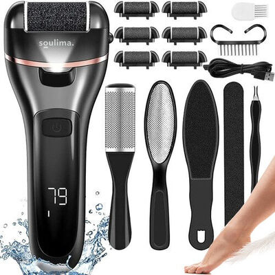 Elektrický pilník na nohy - kompletní set - Obrázek