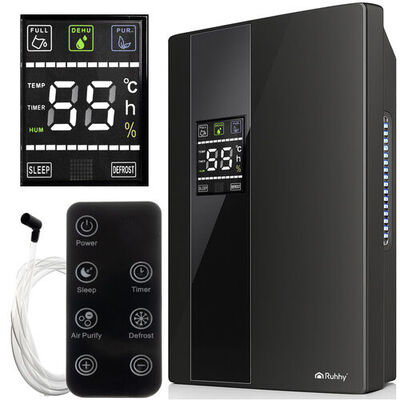 Vysoušeč a čistička vzduchu RUHHY 2v1 - Černý - Obrázek